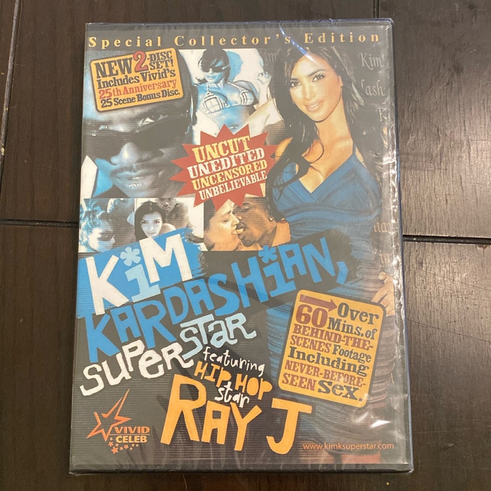 Kim Kardashian RARE intimate DVD OOP